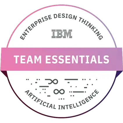 IBM Enterprise Design Thinking - AI Team Essentials