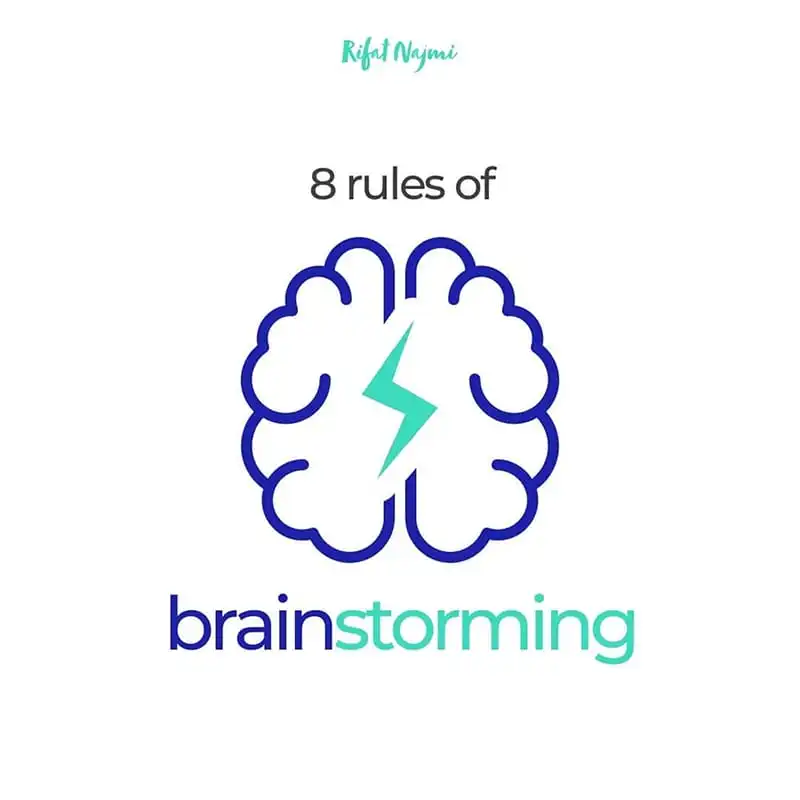 8 Rules of Brainstorming